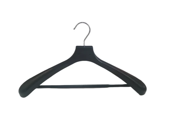 Logo gratuit fourni PS pantalon en plastique noir vêtement cintre