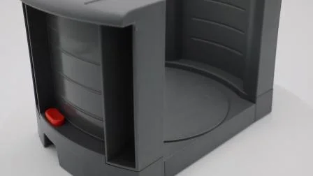 Égouttoir à vaisselle gris à poignée réglable en plastique ABS